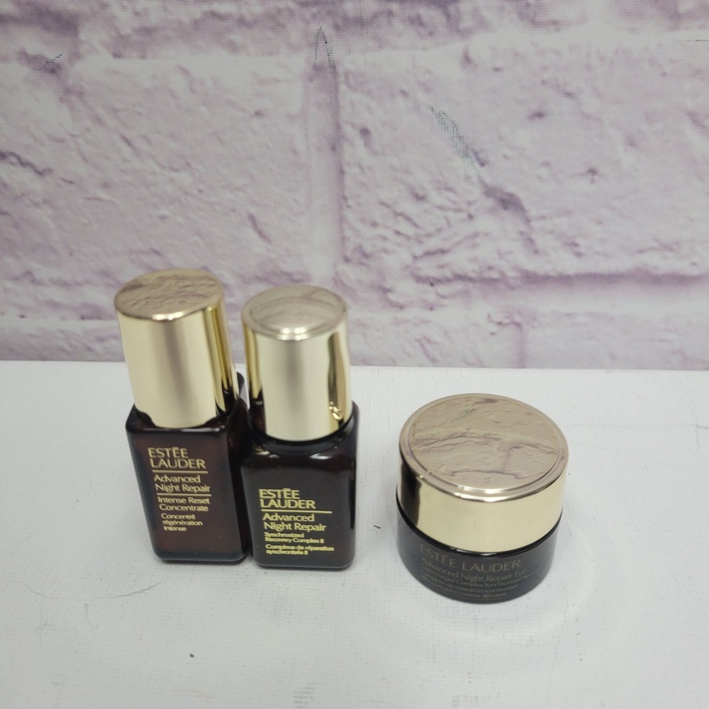NEW No Box Lot of 3 Mini Estee Lauder Advanced Night Repair Reset Recovery